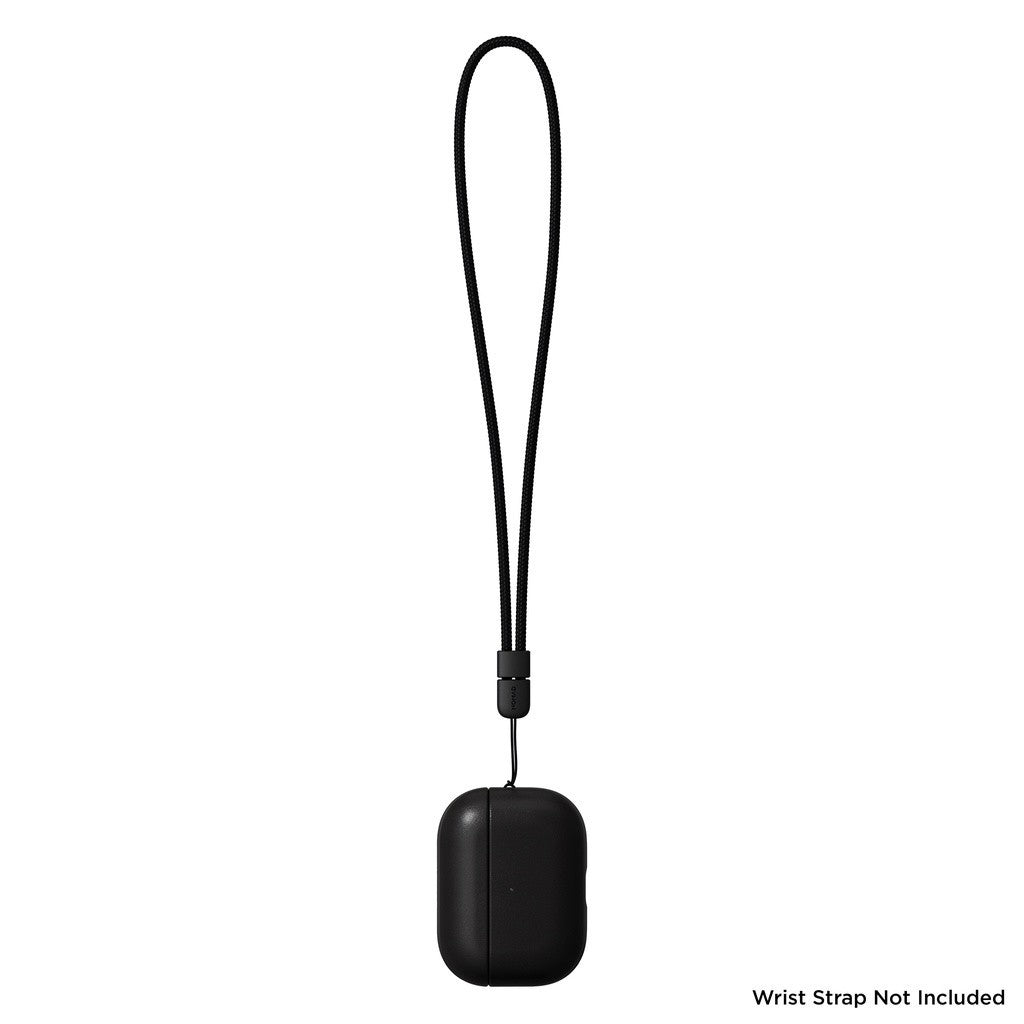 Nomad Modern Leather Case Compatible for AirPods Pro 2 Black