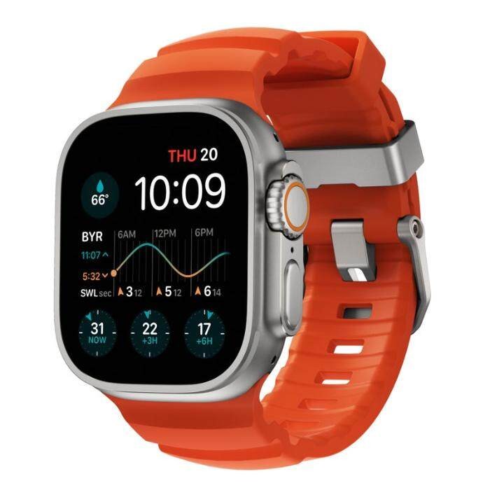 Nomad Rocky Point Band untuk Apple Watch Ultra & Ultra 2 49mm/45mm/44mm/42mm