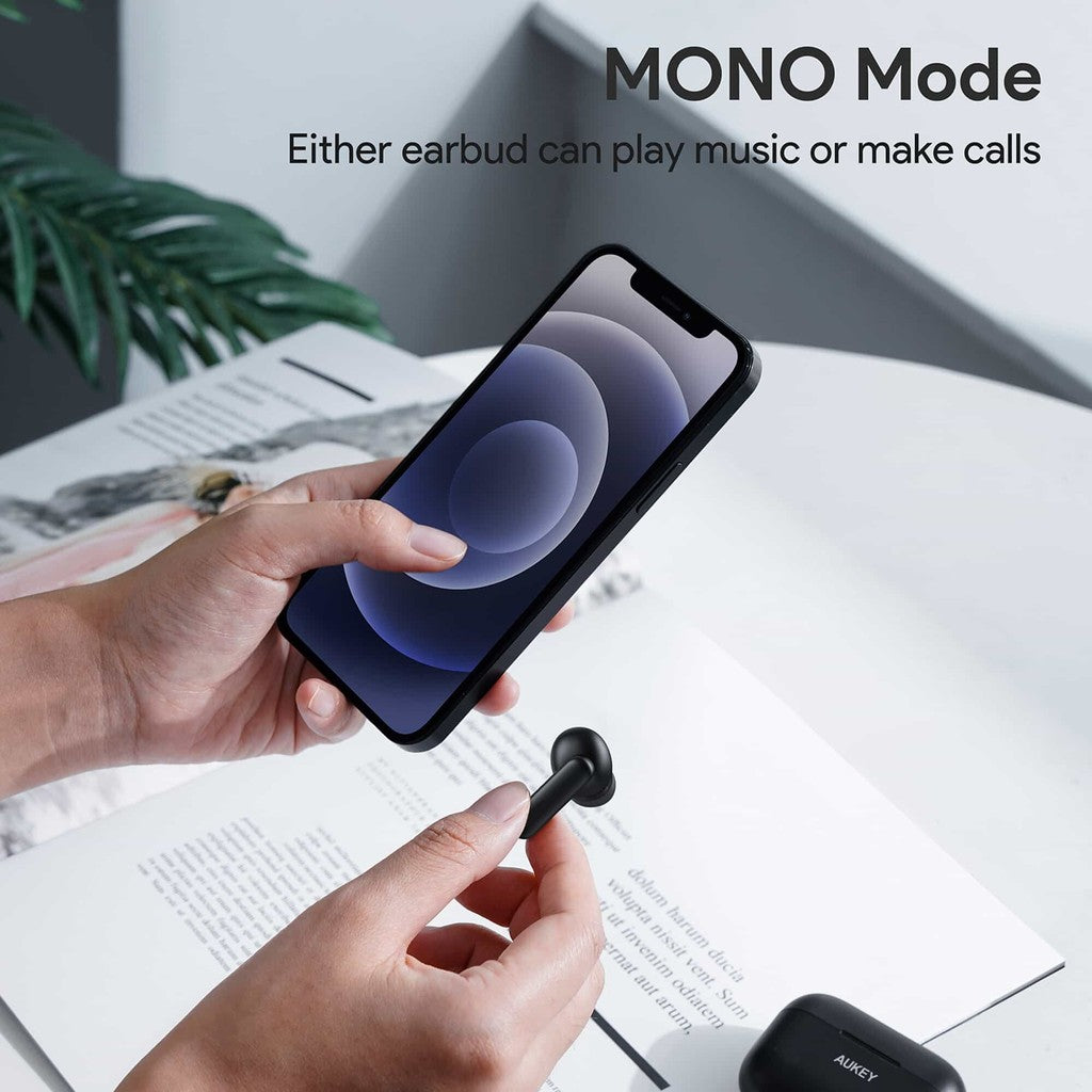 Aukey EP-M1S White True Wireless Earbuds TWS With BT 5.0