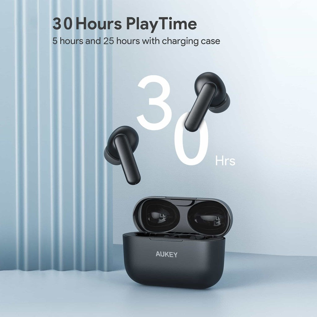 Aukey EP-M1S White True Wireless Earbuds TWS With BT 5.0