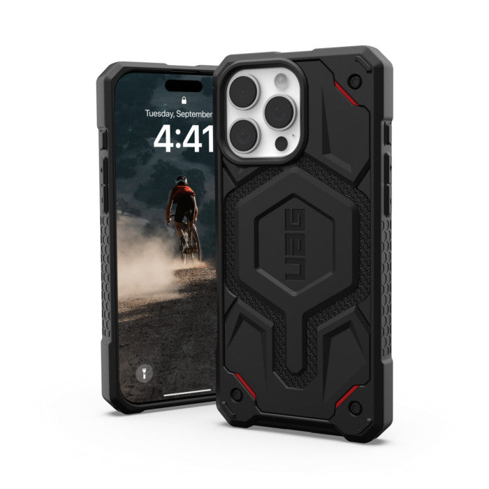 UAG Monarch Pro MagSafe iPhone 16 Series Case - Kevlar