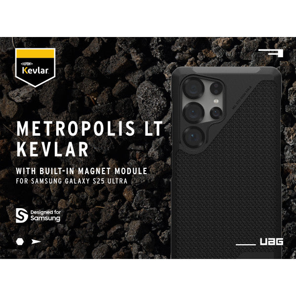 UAG Metropolis LT dengan Sarung Magnet untuk Samsung Galaxy S25 Ultra