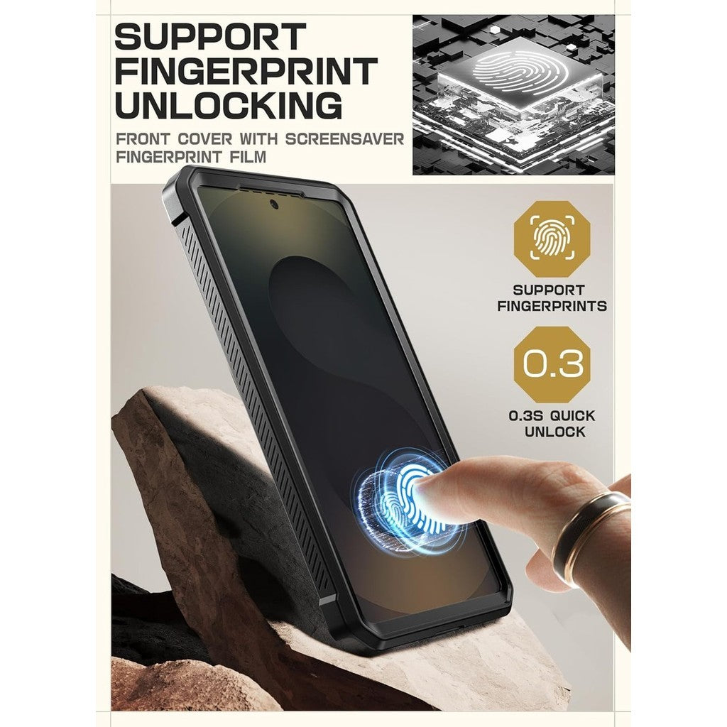 SUPCASE Unicorn Beetle Pro Case untuk Samsung Galaxy S25 Series (2025) Dengan Pelindung Skrin Terbina dalam