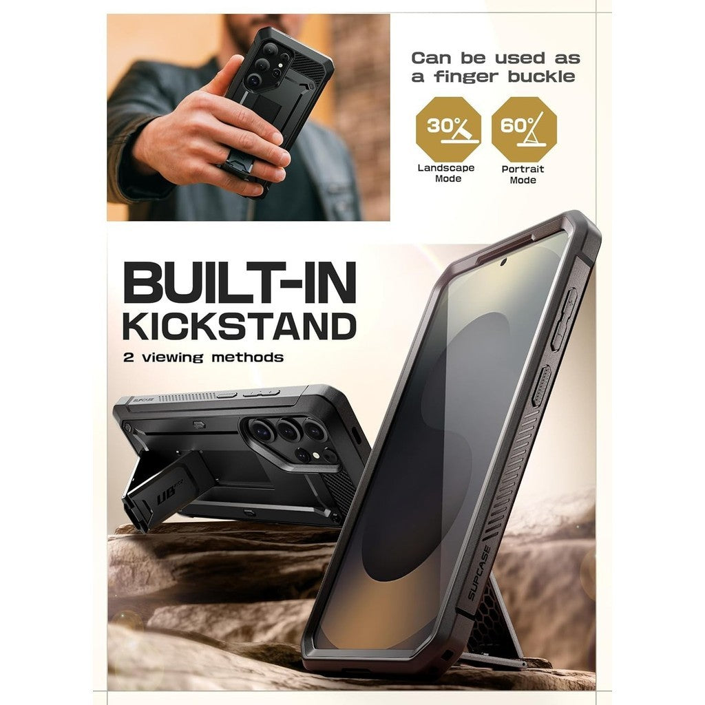 SUPCASE Unicorn Beetle Pro Case untuk Samsung Galaxy S25 Series (2025) Dengan Pelindung Skrin Terbina dalam