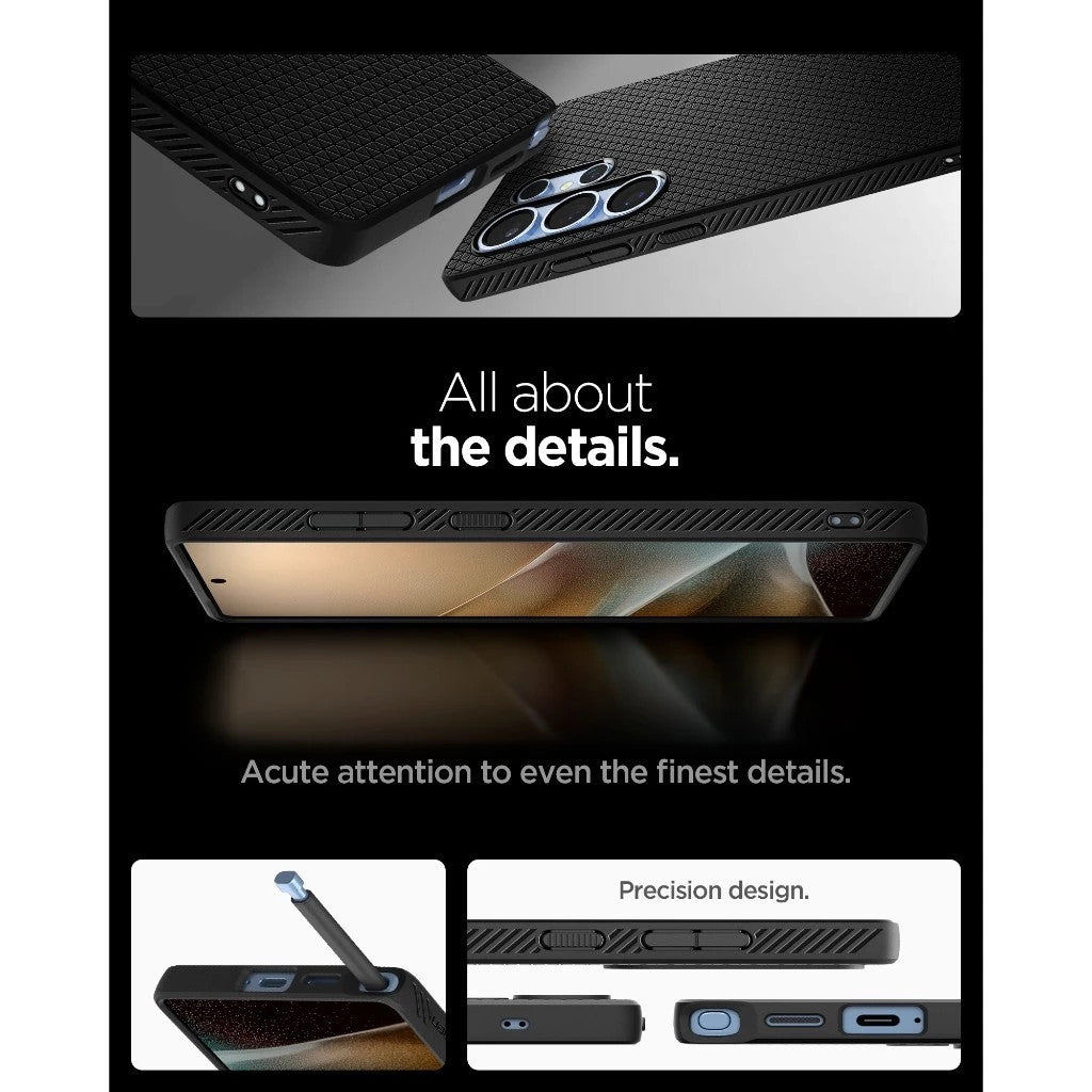 Spigen Samsung S25 Ultra / S25+ / S25 Liquid Air Casing Protection Drop Protection dan Slim Tahan Lama Perlindungan