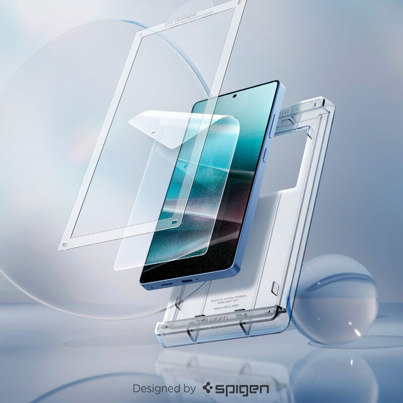 Spigen Samsung Galaxy S25 Ultra / S25+ / S25 Screen Protector EliteShield EZ Fit HD (1 Pack)