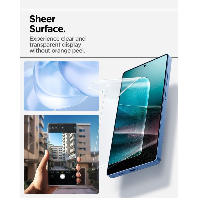 Spigen Samsung Galaxy S25 Ultra / S25+ / S25 Screen Protector EliteShield EZ Fit HD (1 Pack)