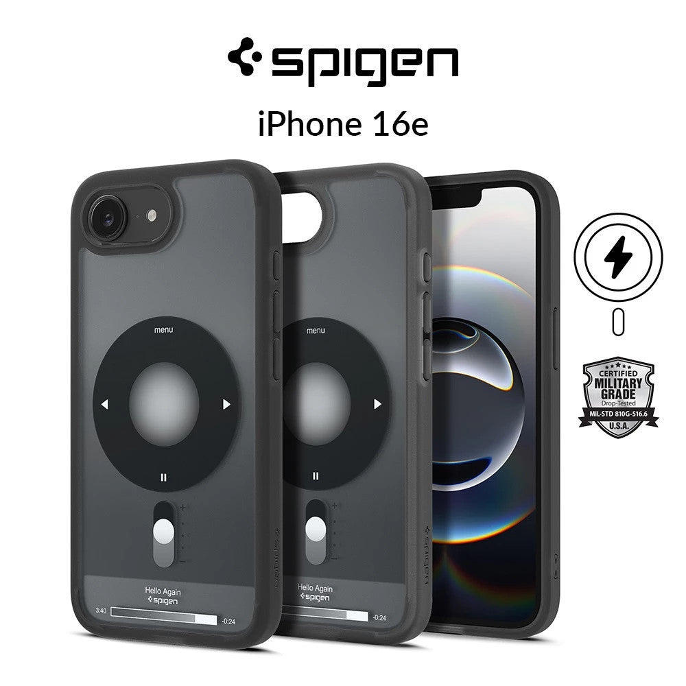 Spigen iPhone 16e Case (2025) 6.1" Ultra Hybrid MagFit Classic Magnetic Phone Case Sarung iPhone Cover iPhone