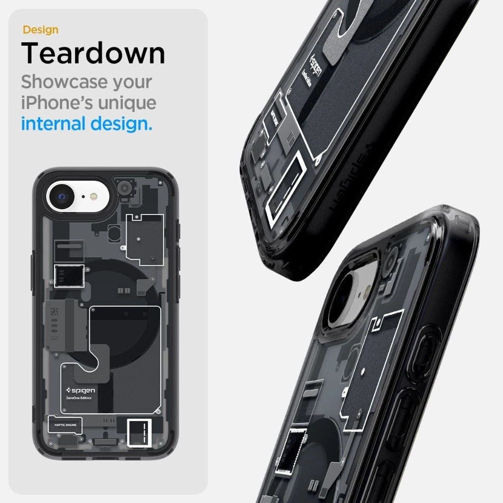 Spigen iPhone 16e Case (2025) 6.1" Ultra Hybrid Zero One MagFit Magnetic Phone Case Sarung iPhone Cover iPhone