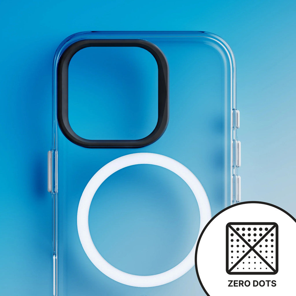 RhinoShield Clear Case with Camera Control Capture Button for iPhone 16 Pro Max Advanced Yellowing Resistance