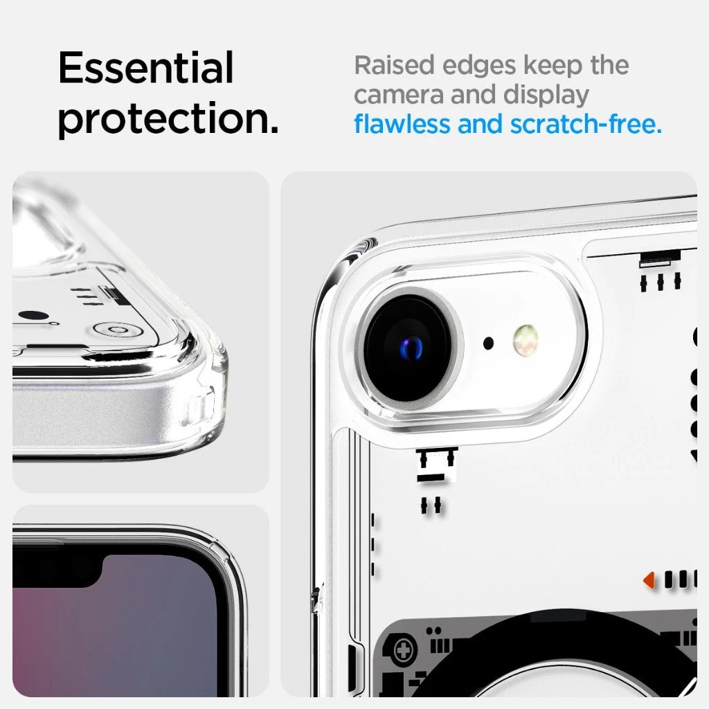 Sarung Spigen iPhone 16e (2025) 6.1" Ultra Hibrid Neo Satu MagFit Sarung Telefon Magnetik Sarung iPhone Sarung iPhone