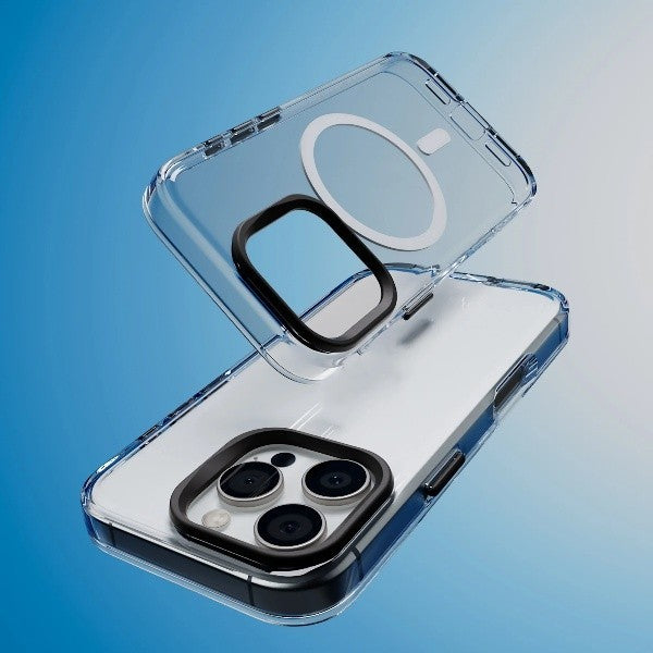 RhinoShield Clear Case with Camera Control Capture Button for iPhone 16 Pro Max Advanced Yellowing Resistance