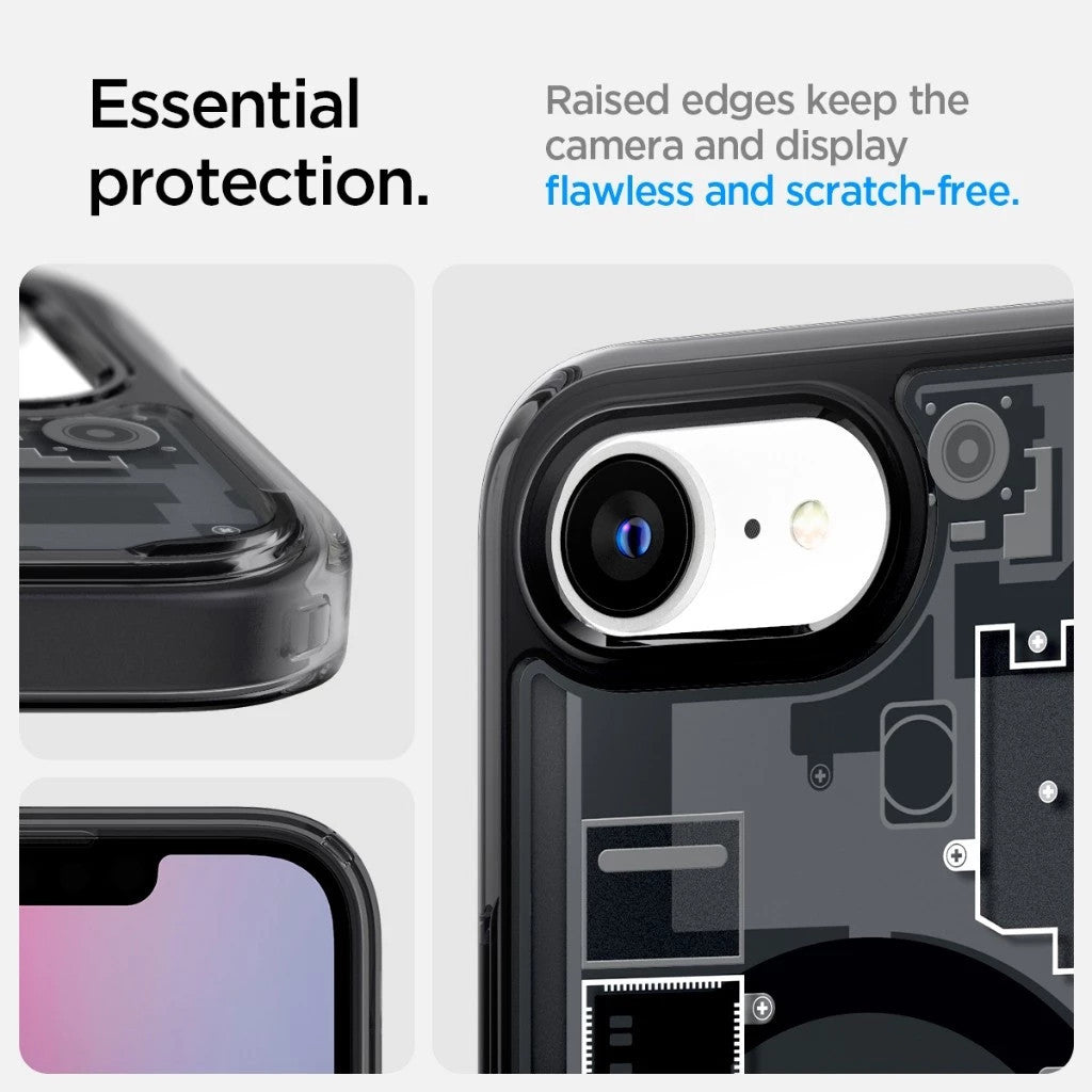 Spigen iPhone 16e Case (2025) 6.1" Ultra Hybrid Zero One MagFit Magnetic Phone Case Sarung iPhone Cover iPhone