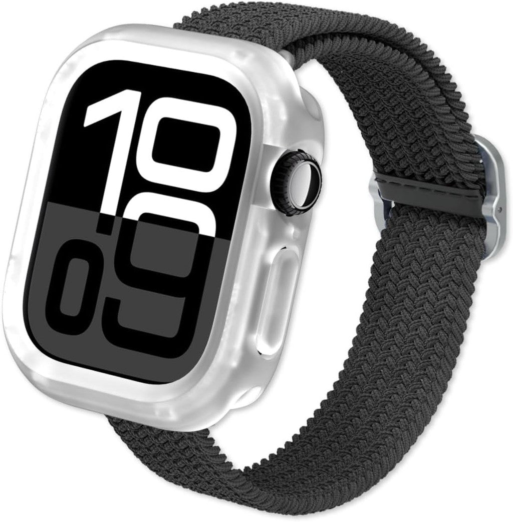 RHINOSHIELD CrashGuard Bumper Case Compatible with Apple Watch Series 10 46mm / 42mm Slim Protective Cover