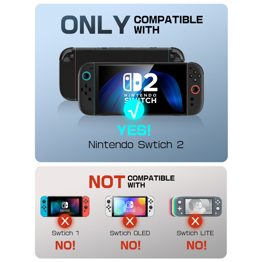 SUPCASE Dockable Case for Nintendo Switch 2 2025 Blade Series TPU Grip