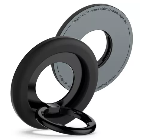 Spigen Nano Pop Pendirian Cincin Magnetik Pemegang Telefon Cincin Kaki Kaki Pemegang Pendirian Telefon Pemegang Pendirian Telefon Magnet Pegangan Telefon