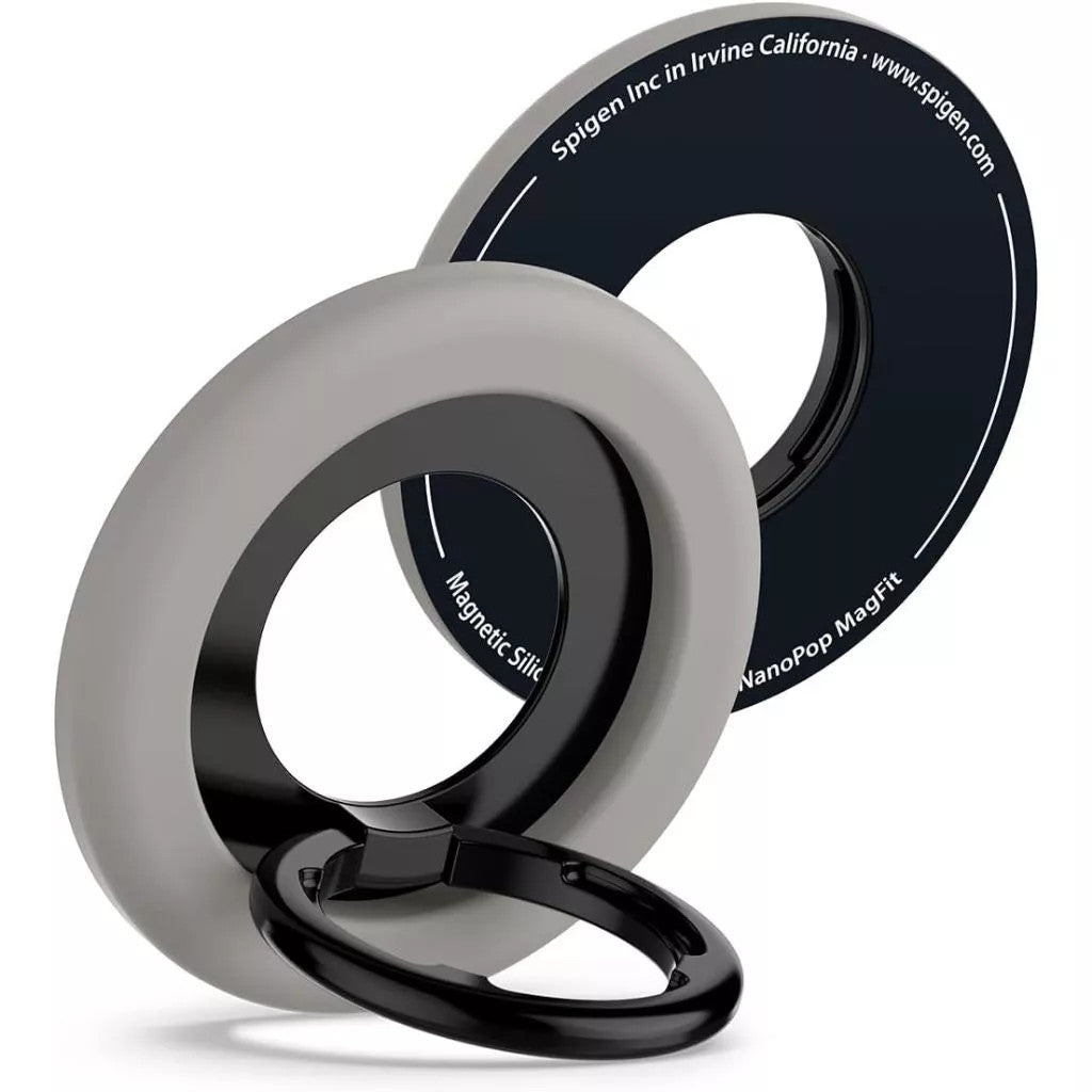 Spigen Nano Pop Pendirian Cincin Magnetik Pemegang Telefon Cincin Kaki Kaki Pemegang Pendirian Telefon Pemegang Pendirian Telefon Magnet Pegangan Telefon