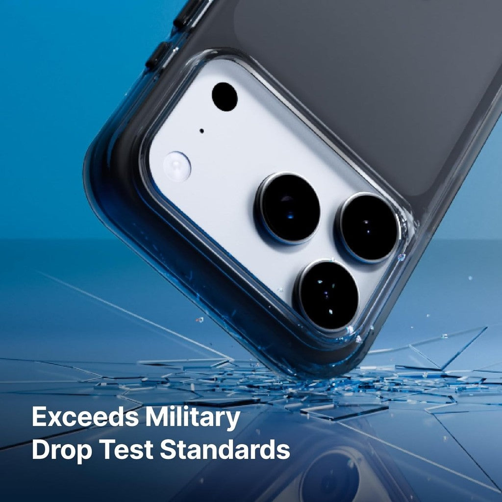 RhinoShield Clear Case for iPhone 17 / Air / Pro / Pro Max - Anti-Yellowing Shockproof, Military Grade Drop Protection