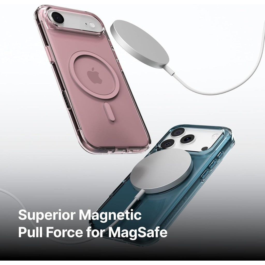 RhinoShield Clear Case Magnetic for iPhone 17 / Pro / Pro Max / Air - Anti-Yellowing, Shockproof Drop Protection