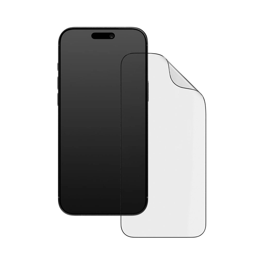 RhinoShield Proteggi Schermo Trasparente Impact Screen Protector Pro Per IPhone 16/15/14 Pro – Antiurto, Antigraffio, Filtro Luce Blu E Tool Di Installazione Incluso
