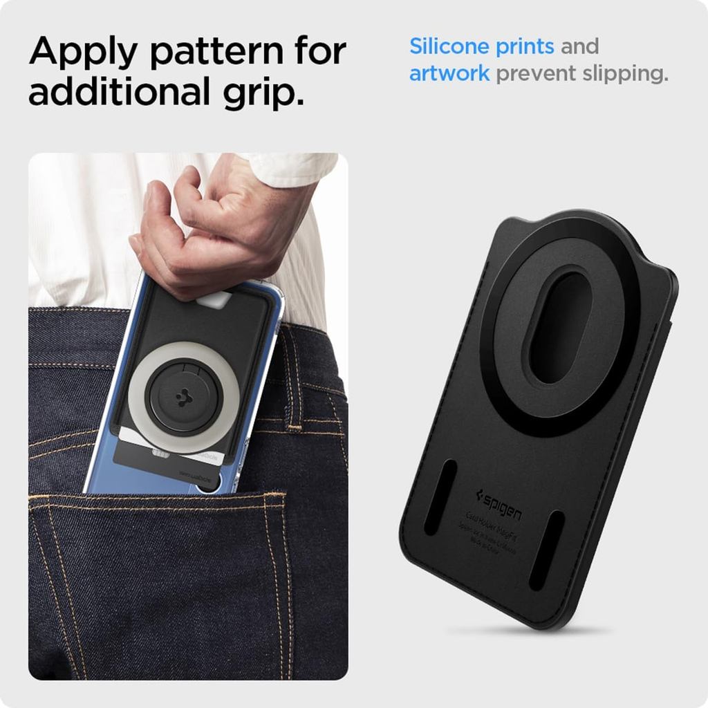 Spigen Valentinus 3 Cards Wallet (Mag Fit+) Galaxy S25/Ultra/Edge/Plus Z Fold 7 Pixel 10 Pro/XL iPhone 17/16/15/14/13/12