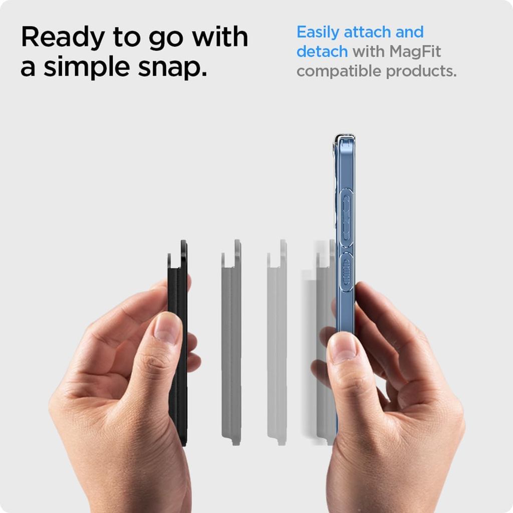 Spigen Valentinus 3 Cards Wallet (Mag Fit+) Galaxy S25/Ultra/Edge/Plus Z Fold 7 Pixel 10 Pro/XL iPhone 17/16/15/14/13/12