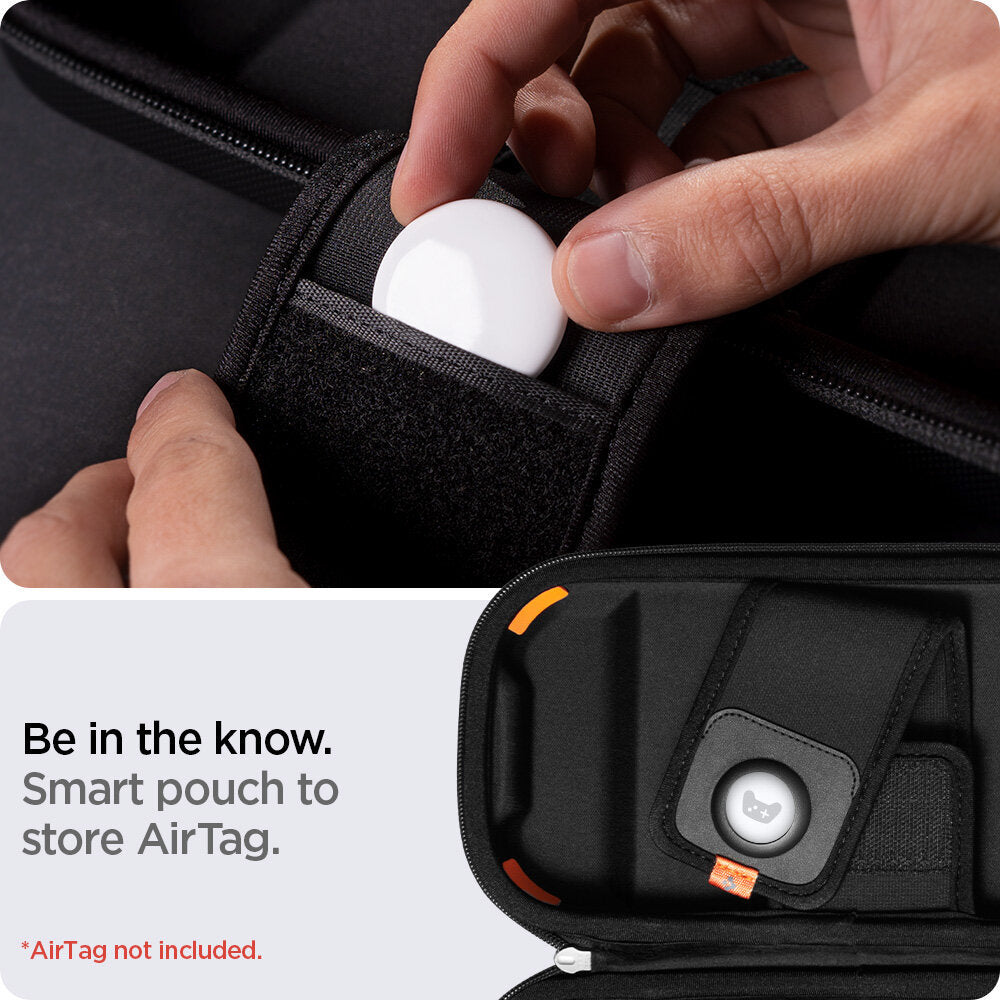 SPIGEN Rugged Armor Pro Pouch for Nintendo Switch / Switch OLED Protection Pads with Soft Cover Velcro Strap