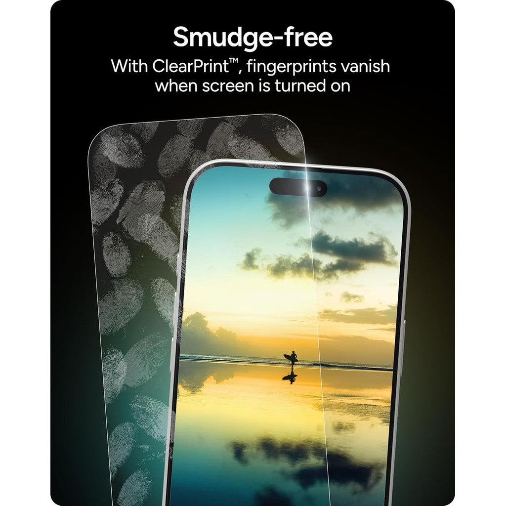 ZAGG Glass Plus Elite Edge Anti-Glare (Matte) Full-Screen Protector Coverage for iPhone 17 Series