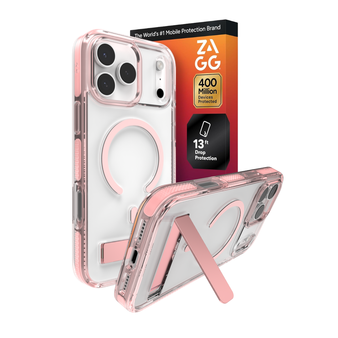 ZAGG Santa Cruz Snap MagSafe Case with Kickstand for iPhone 17 Pro Max