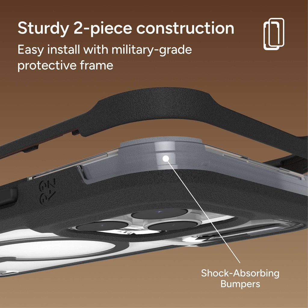 ZAGG Rainier Snap with Kickstand + Camera Control Button MagSafe Case for iPhone 17 Pro Max