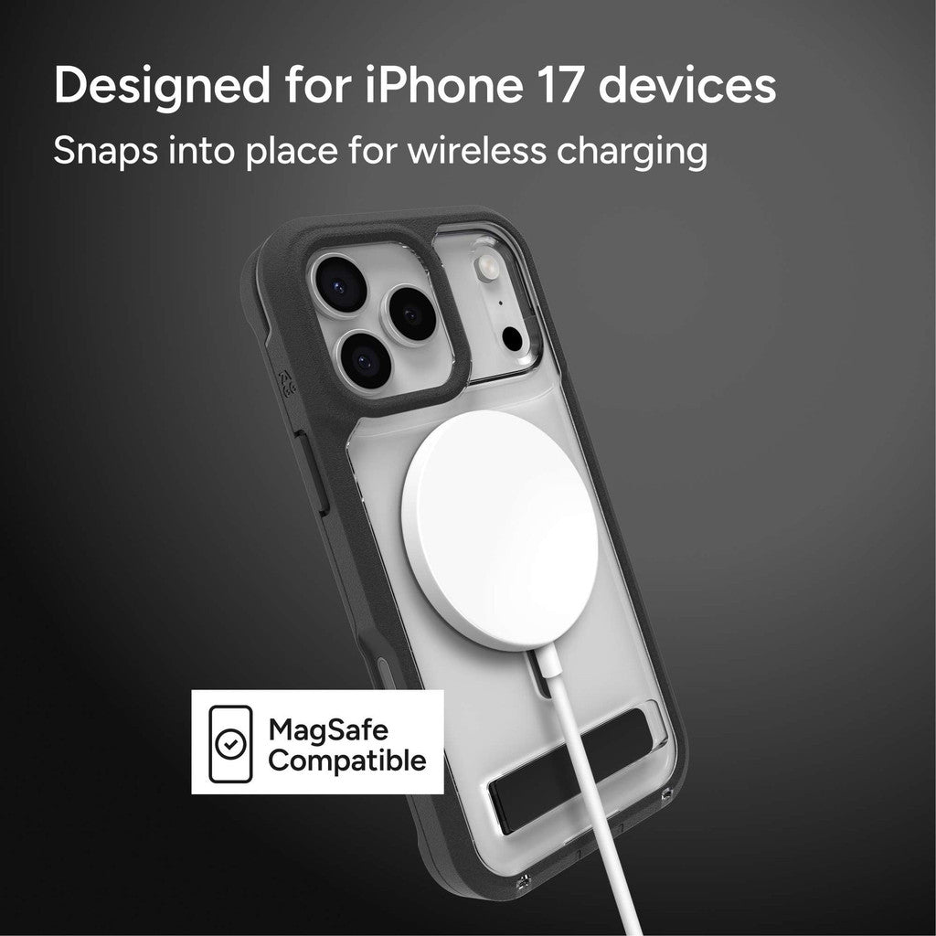 ZAGG Rainier Snap with Kickstand + Camera Control Button MagSafe Case for iPhone 17 Pro Max