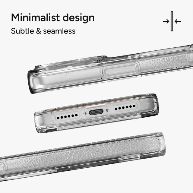 ZAGG Crystal Palace Snap MagSafe Case with Kickstand for iPhone 17 Series - Clear