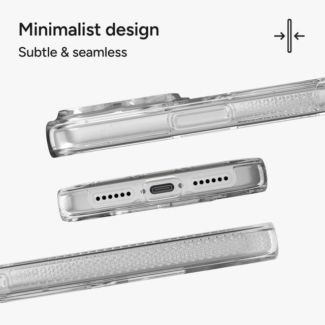 ZAGG Crystal Palace Snap + Camera Control Button MagSafe Case for iPhone 17 Series - Clear