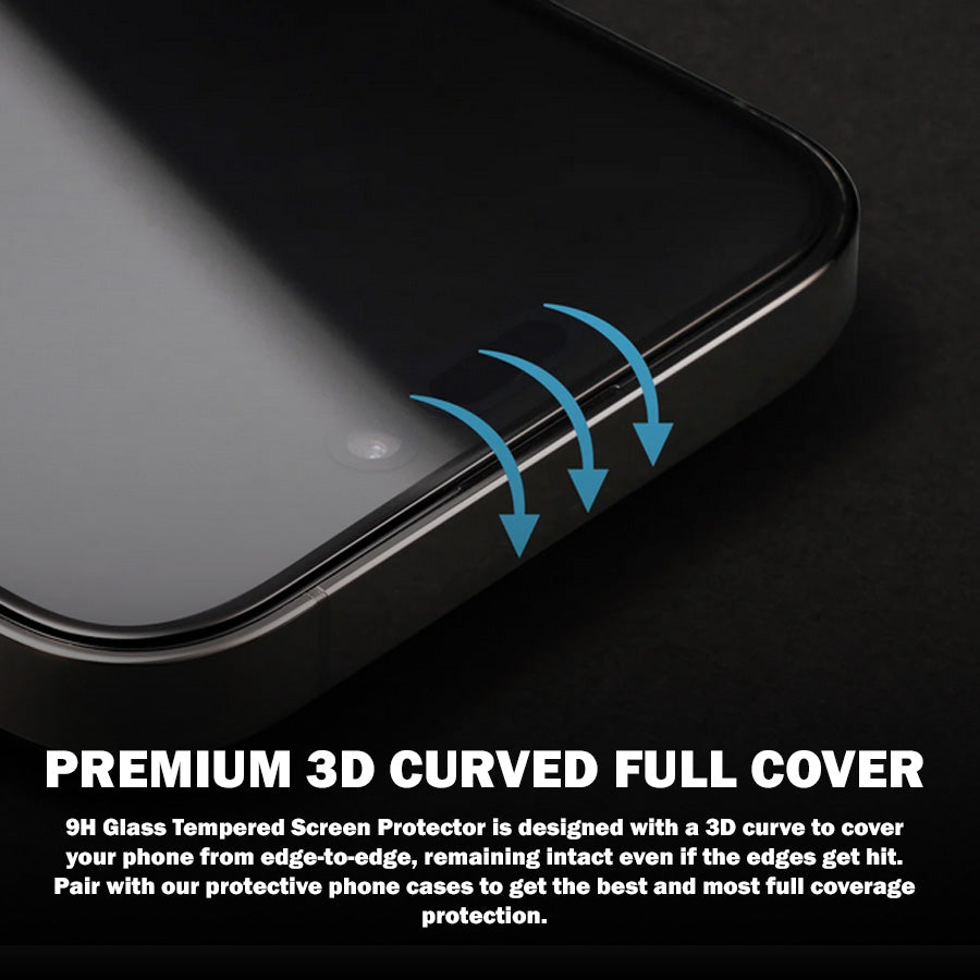 RHINOSHIELD 9H Tempered Glass Scratch Resistance Screen Protector compatible for iPhone 18 Pro / iPhone 18 Pro Max