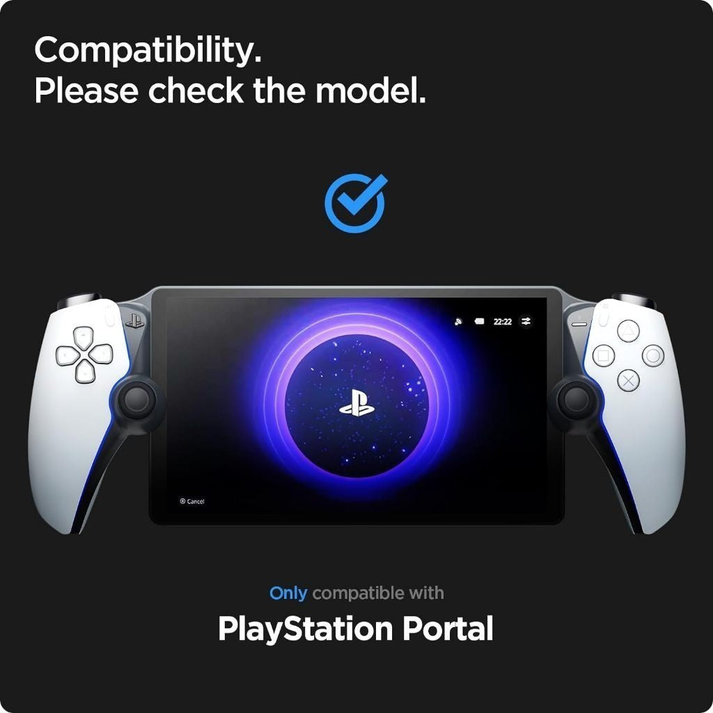 Spigen Sony PlayStation Portal GLAS.tR EZ Fit Screen Protector