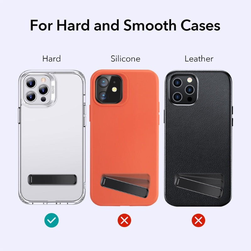 ESR Boost Kickstand untuk iPhone 13 Pro Max / iPhone 12/ 11 XR XS Pro Max Samsung Stand Metal Kickstand Pemegang Stand Phone