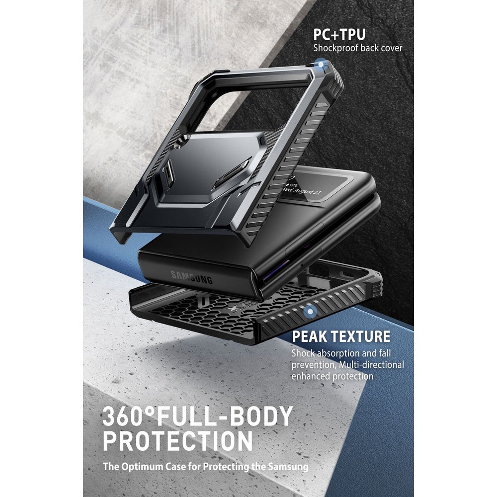 i-Blason Armorbox Series Case for Samsung Galaxy Z Flip 4 5G (2022) Full-Body Rugged Holster Case with Shock Reduction