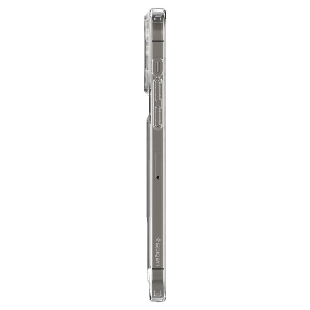 Sarung Pemegang Kad Slot Kristal Spigen Serasi untuk iPhone 14 / Plus / Pro / Pro Max Cover Case Crystal Clear