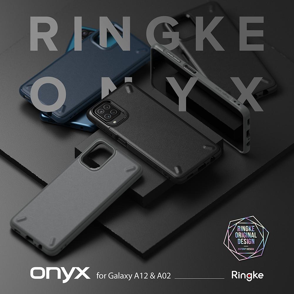 Sarung Kulit Keras Ringke Onyx Samsung Galaxy A12 / A02