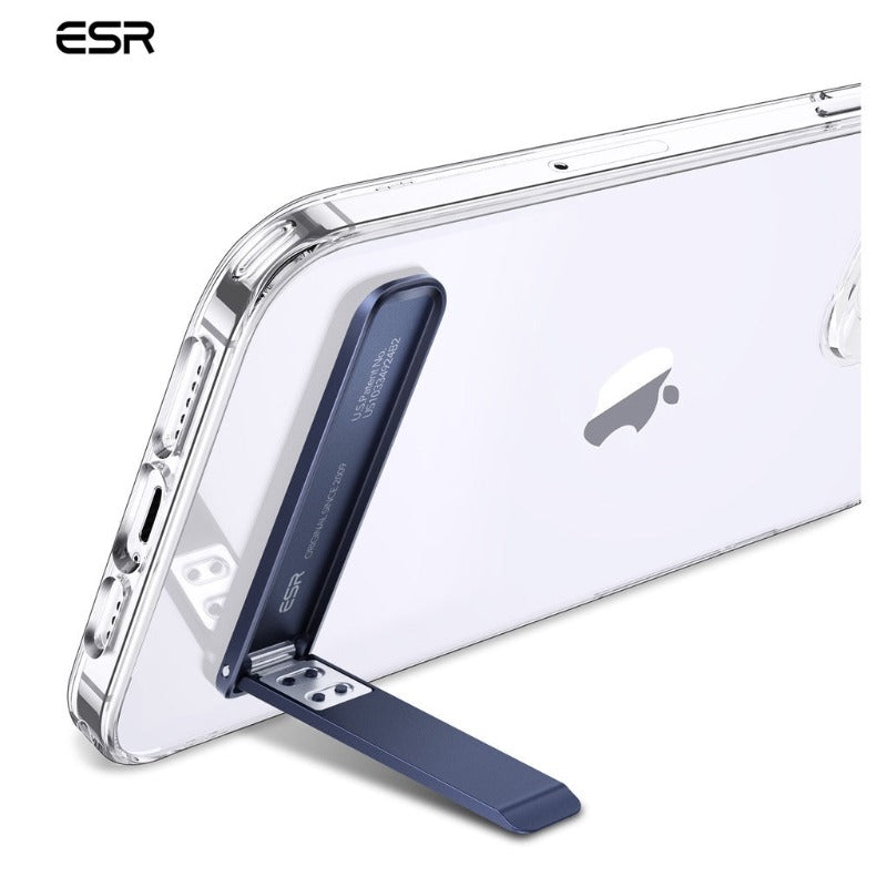 ESR Boost Kickstand untuk iPhone 13 Pro Max / iPhone 12/ 11 XR XS Pro Max Samsung Stand Metal Kickstand Pemegang Stand Phone