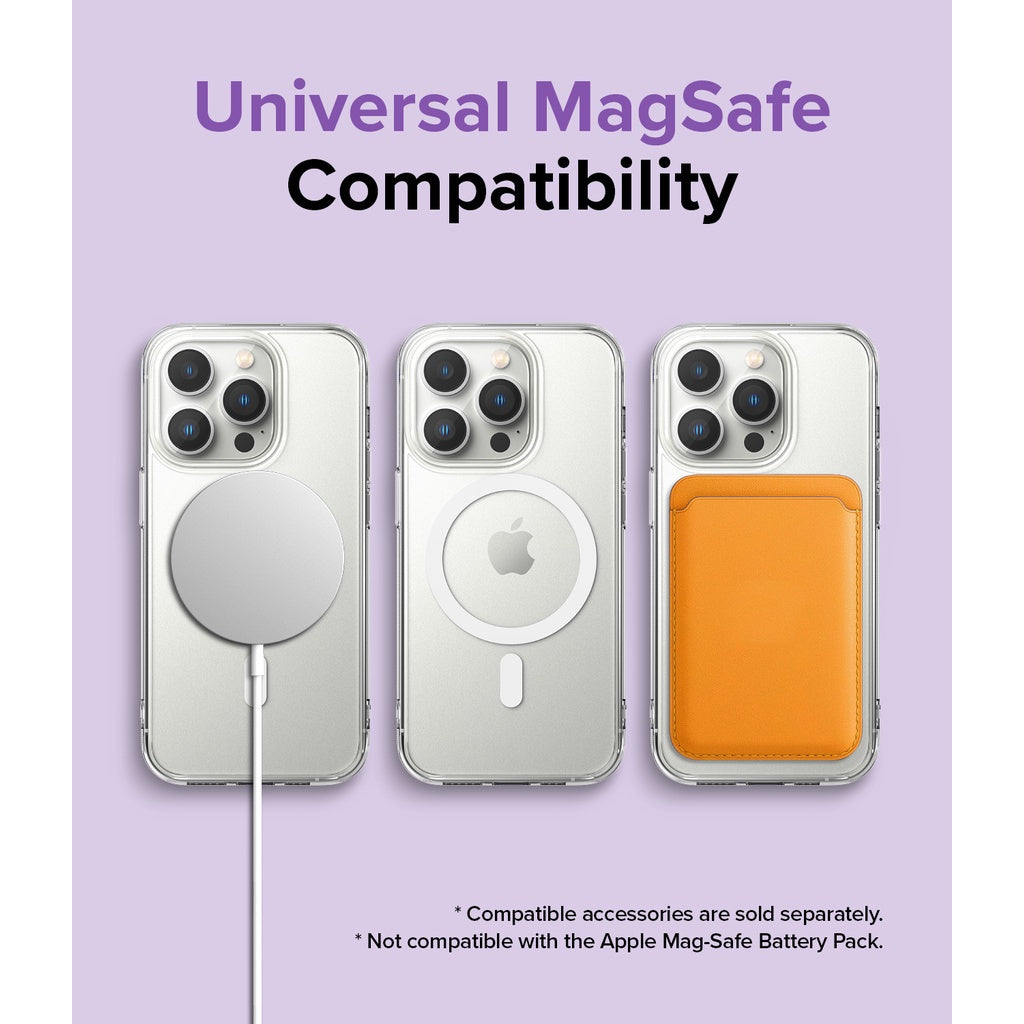 Sarung Magnetik Ringke Fusion Serasi untuk Sarung iPhone 14 / Plus / Pro / Pro Max | Fusion Magnetic Matte Magsafe