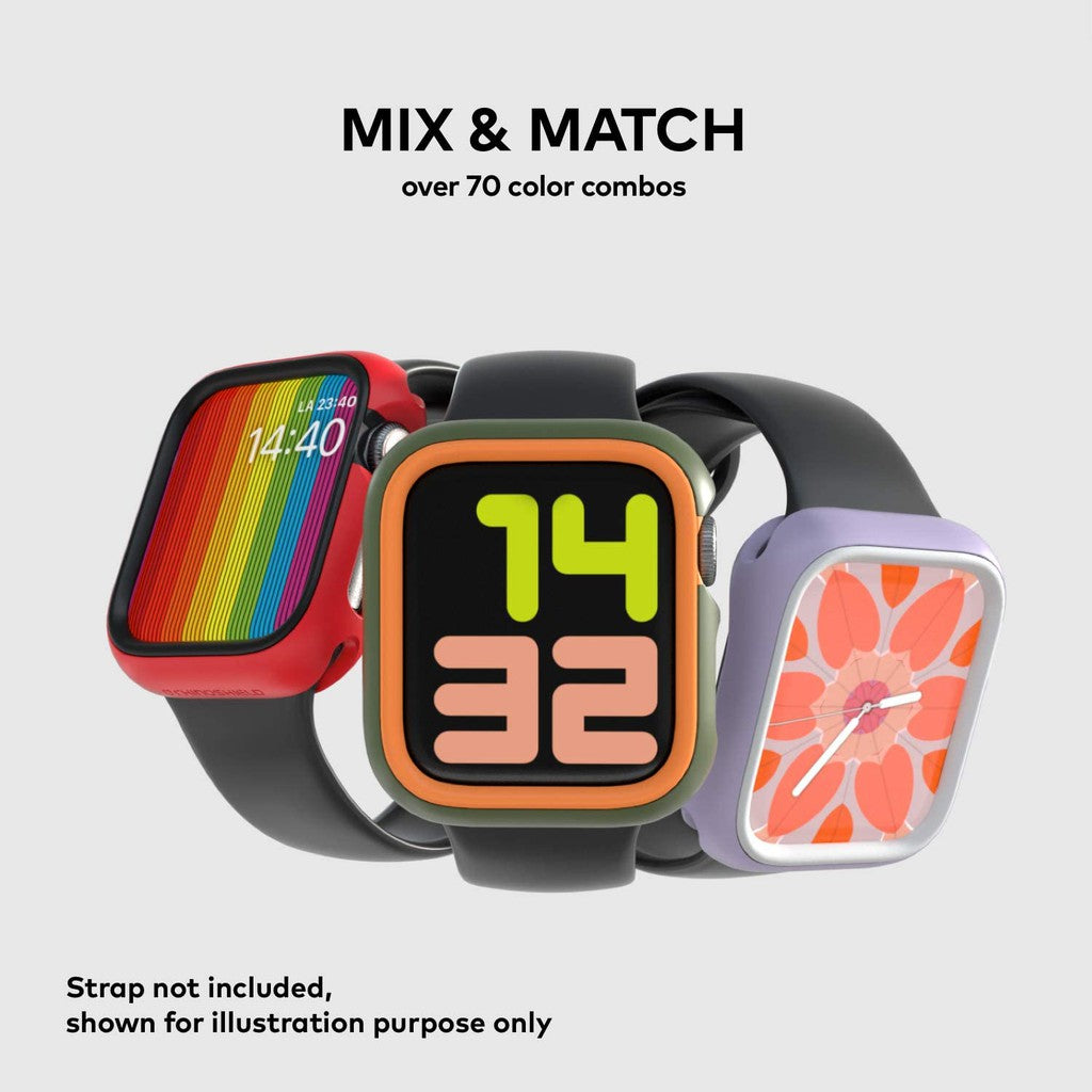 RhinoShield CrashGuard NX Extra Rim Apple Watch 6 / 5 / 4 / SE / 3 / 2 / 1 44mm / 42mm & 40mm / 38mm