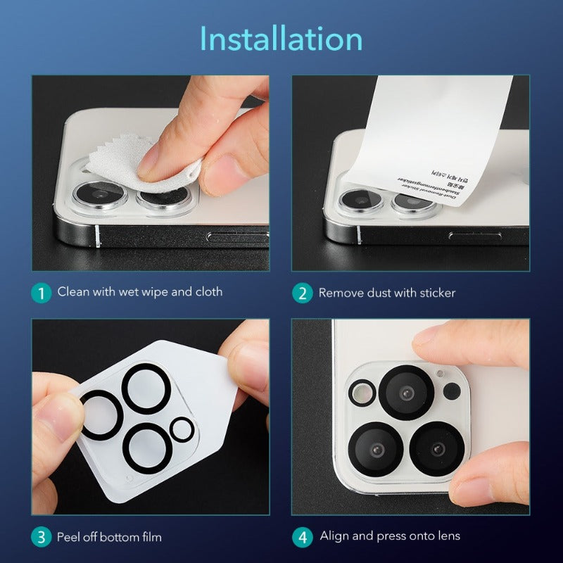 ESR Camera Lens Film For iPhone 13 / Pro / Pro Max / Mini Tempered-Glass Camera Lens Protector