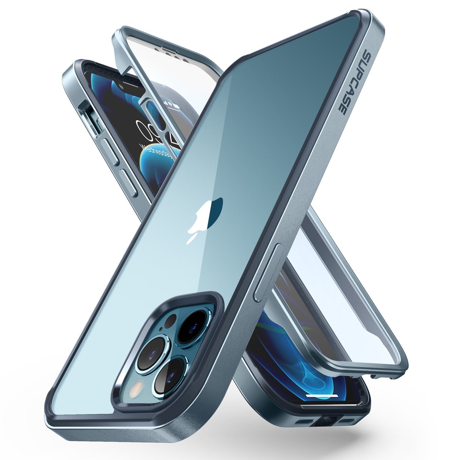 SUPCASE iPhone 13 / Pro / Pro Max Unicorn Beetle Edge Pro dengan Sarung Jelas Pelindung Skrin