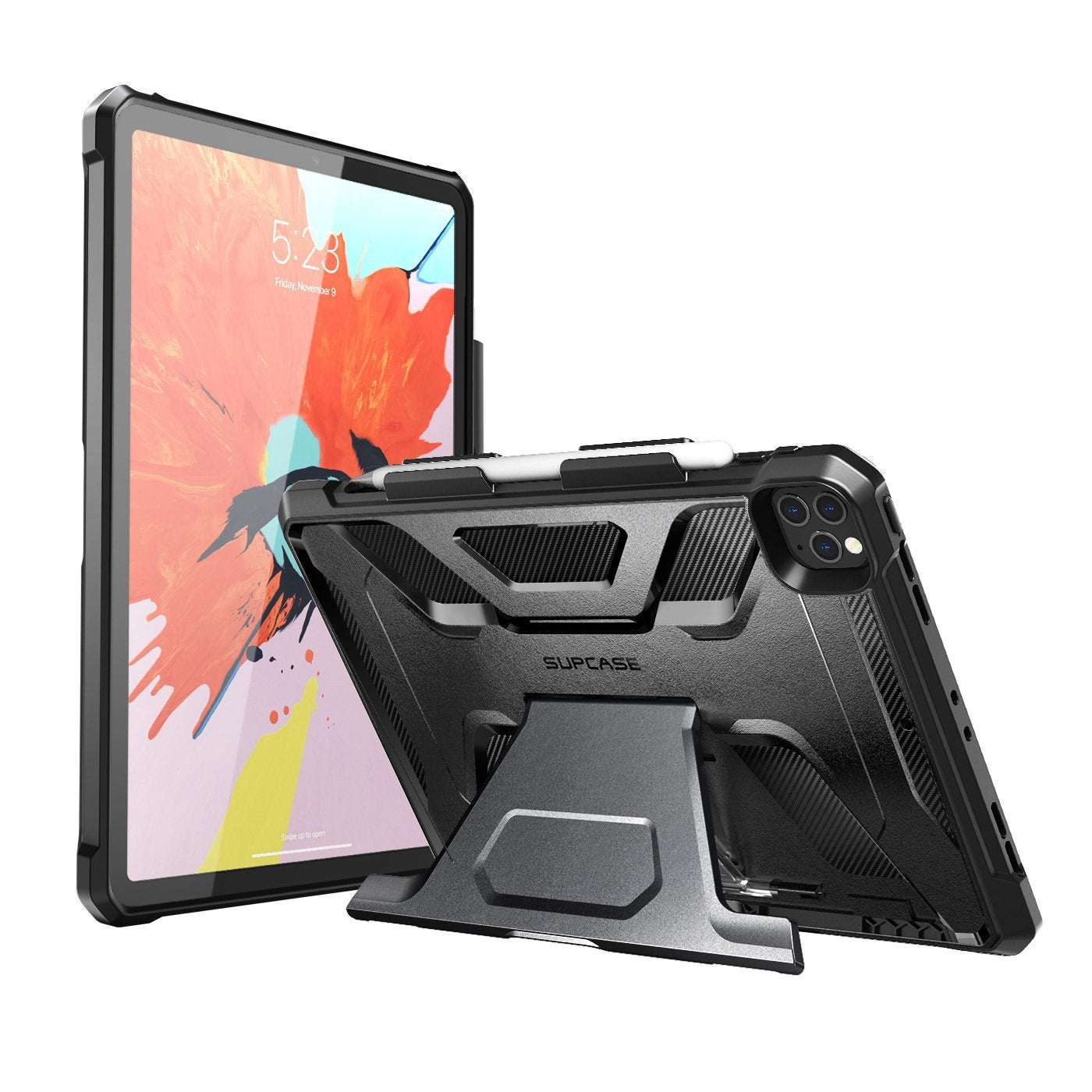 SUPCASE iPad Pro 11 & 12.9 inch (2020) Unicorn Beetle Rugged Case - Black