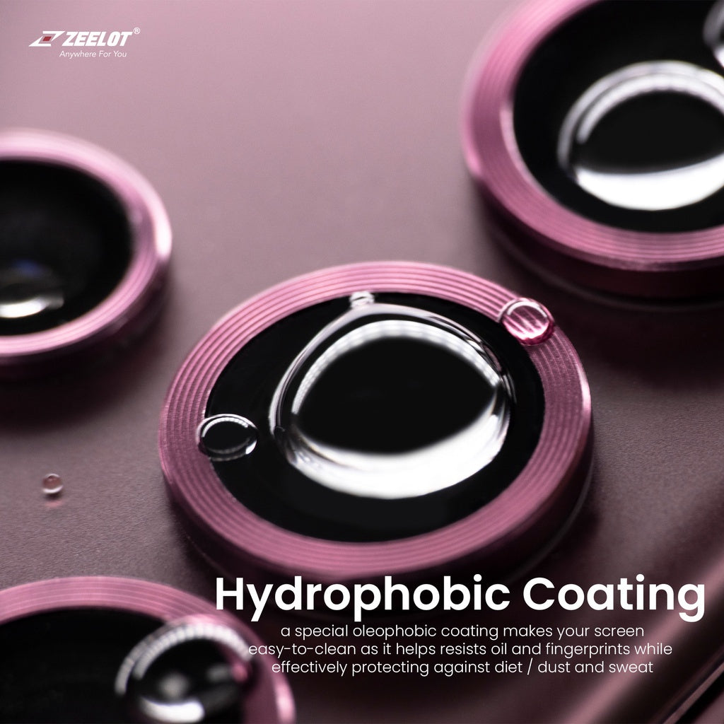 ZEELOT PIshield Titanium Alloy Lens Protector for Samsung Galaxy S22 Ultra