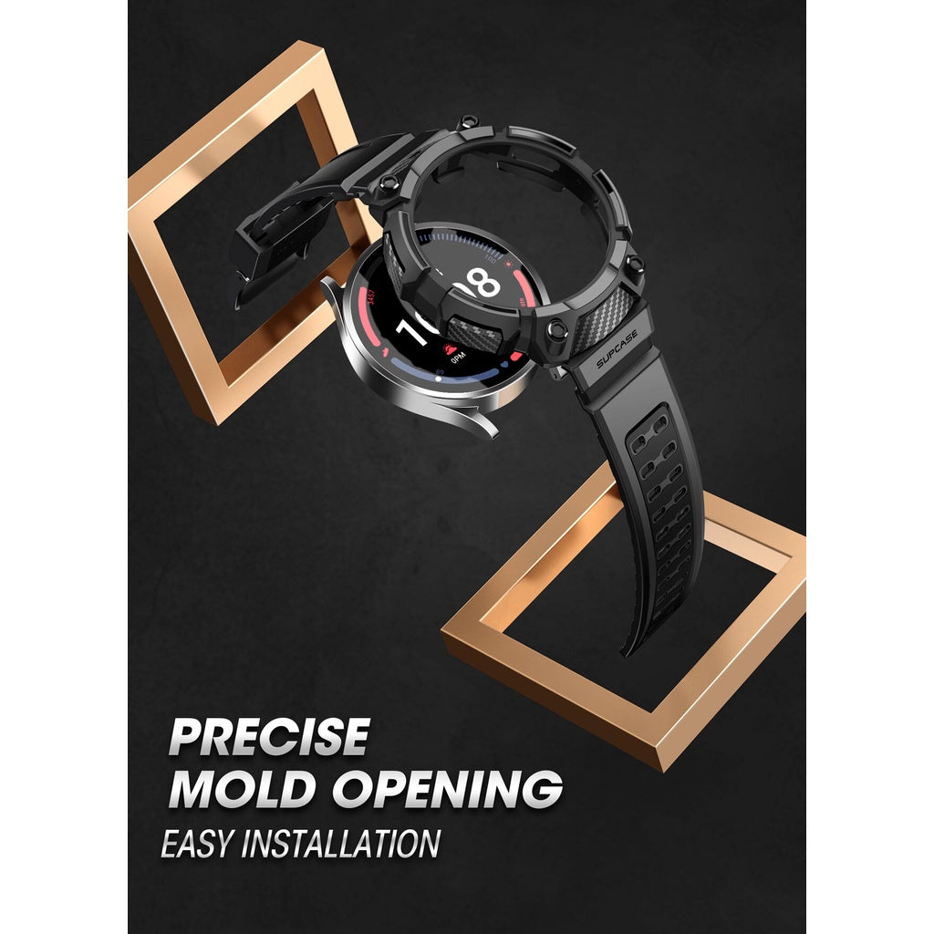 SUPCASE Sarung Siri Unicorn Beetle Pro untuk Galaxy Watch 5 Pro 45mm 2022 Sarung Pelindung Lasak dengan Jalur Tali