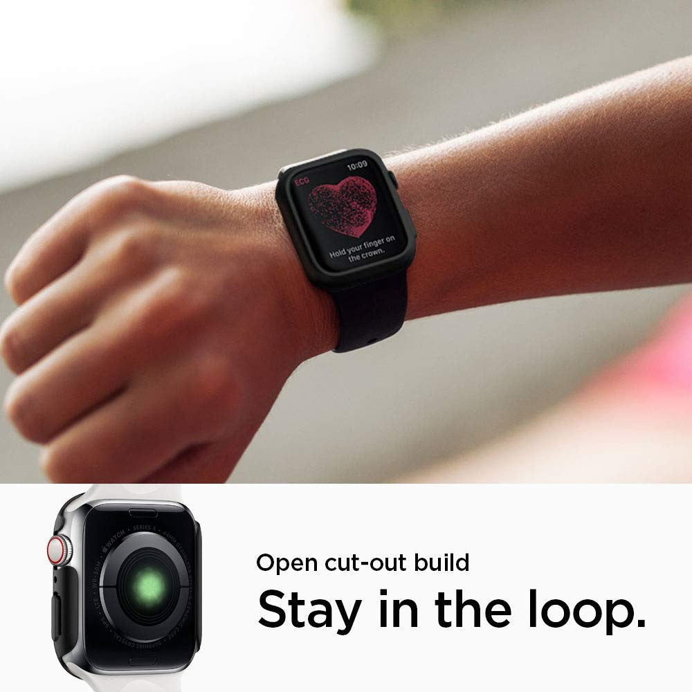 Spigen Thin Fit Apple Watch 6 / 5 / 4 / SE Sarung 44mm & 40mm