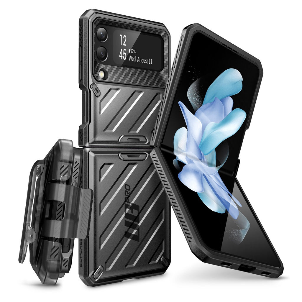 SUPCASE Unicorn Beetle Pro Samsung Galaxy Z Flip 4 5G (2022) Full-Body Dual Layer Rugged Protective Case with Holster