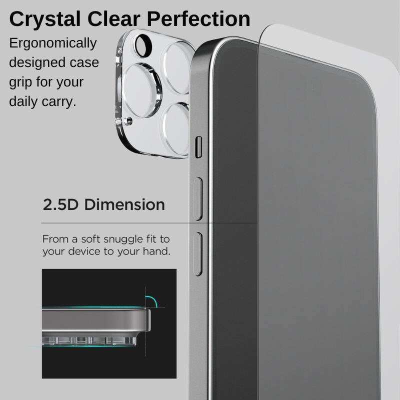 VRS Design Magnetic Case with Screen & Lens Protector Magsafe for iPhone 14 Pro / Pro Max CRYSTAL MIX SET All in One